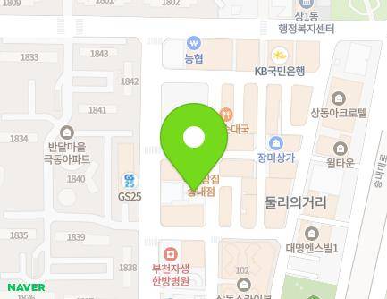 31 Buil-ro 199beon-gil, Wonmi-gu, Bucheon-si, Gyeonggi-do, Republic of Korea Map