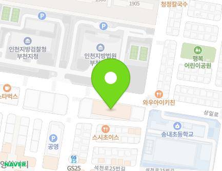 140 Sangil-ro, Wonmi-gu, Bucheon-si, Gyeonggi-do, Republic of Korea Map