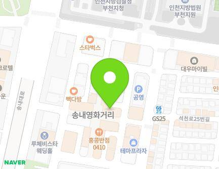 27 Sangil-ro 122beon-gil, Wonmi-gu, Bucheon-si, Gyeonggi-do, Republic of Korea Map