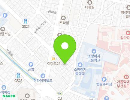 58-11 Wonmi-ro, Wonmi-gu, Bucheon-si, Gyeonggi-do, Republic of Korea Map