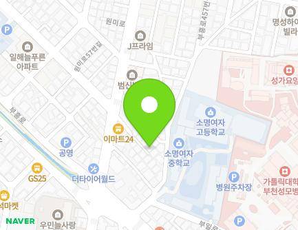 58-13 Wonmi-ro, Wonmi-gu, Bucheon-si, Gyeonggi-do, Republic of Korea Map