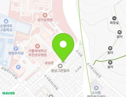 21 Sosa-ro 327beon-gil, Wonmi-gu, Bucheon-si, Gyeonggi-do, Republic of Korea Map