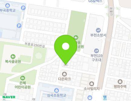 24 Sinheung-ro 99beon-gil, Wonmi-gu, Bucheon-si, Gyeonggi-do, Republic of Korea Map