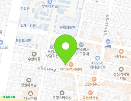 35-4 Sinheung-ro 46beon-gil, Wonmi-gu, Bucheon-si, Gyeonggi-do, Republic of Korea Map