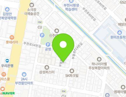 17-4 Bucheon-ro 46beon-gil, Wonmi-gu, Bucheon-si, Gyeonggi-do, Republic of Korea Map