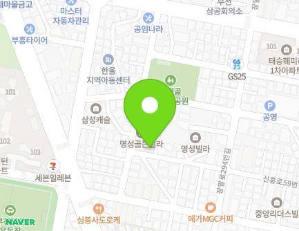 80 Sinheung-ro 59beon-gil, Wonmi-gu, Bucheon-si, Gyeonggi-do, Republic of Korea Map