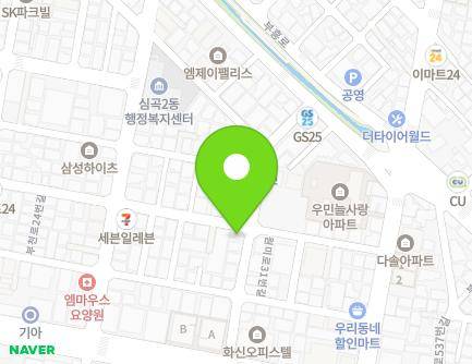 23 Buil-ro 517beon-gil, Wonmi-gu, Bucheon-si, Gyeonggi-do, Republic of Korea Map