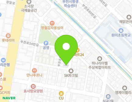 21 Bucheon-ro 46beon-gil, Wonmi-gu, Bucheon-si, Gyeonggi-do, Republic of Korea Map
