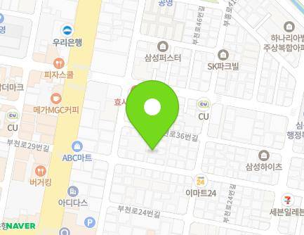 23-6 Bucheon-ro 30beon-gil, Wonmi-gu, Bucheon-si, Gyeonggi-do, Republic of Korea Map