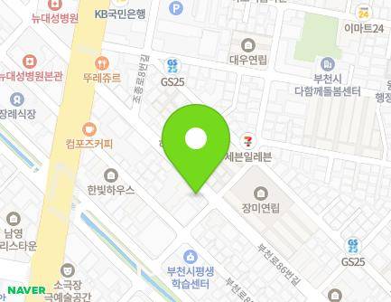 36 Bucheon-ro 86beon-gil, Wonmi-gu, Bucheon-si, Gyeonggi-do, Republic of Korea Map