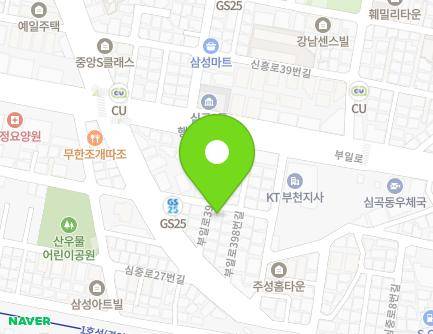 17 Buil-ro 394beon-gil, Wonmi-gu, Bucheon-si, Gyeonggi-do, Republic of Korea Map