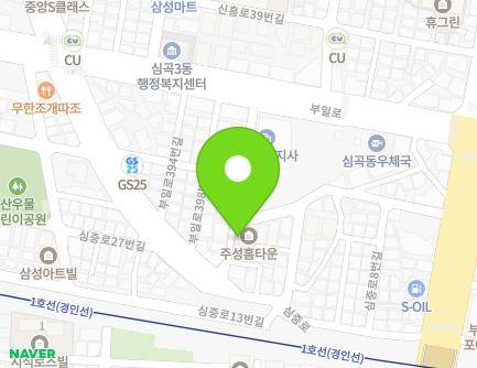 25 Buil-ro 400beon-gil, Wonmi-gu, Bucheon-si, Gyeonggi-do, Republic of Korea Map