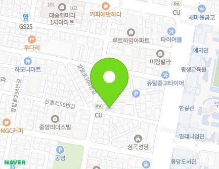 24 Sinheung-ro 59beon-gil, Wonmi-gu, Bucheon-si, Gyeonggi-do, Republic of Korea Map