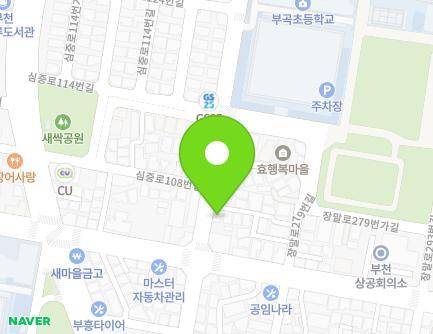 12-4 Jangmal-ro 271beon-gil, Wonmi-gu, Bucheon-si, Gyeonggi-do, Republic of Korea Map