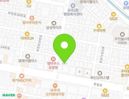 41-1 Wonmi-ro 31beon-gil, Wonmi-gu, Bucheon-si, Gyeonggi-do, Republic of Korea Map