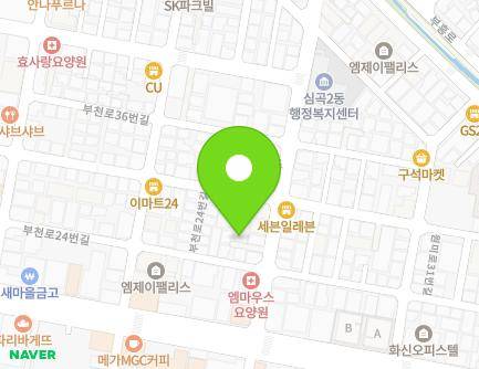 17-6 Buil-ro 505beon-gil, Wonmi-gu, Bucheon-si, Gyeonggi-do, Republic of Korea Map