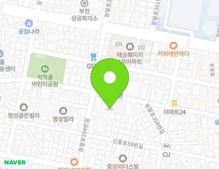 51-1 Sinheung-ro 67beon-gil, Wonmi-gu, Bucheon-si, Gyeonggi-do, Republic of Korea Map