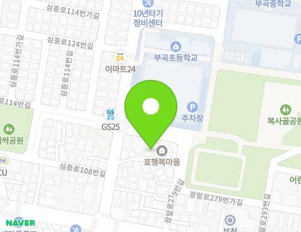 52 Simjung-ro 114beon-gil, Wonmi-gu, Bucheon-si, Gyeonggi-do, Republic of Korea Map
