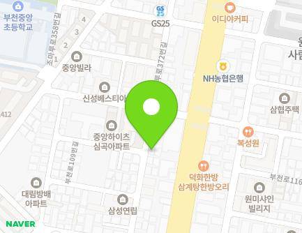 76 Buheung-ro 373beon-gil, Wonmi-gu, Bucheon-si, Gyeonggi-do, Republic of Korea Map