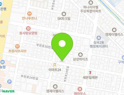43 Bucheon-ro 30beon-gil, Wonmi-gu, Bucheon-si, Gyeonggi-do, Republic of Korea Map
