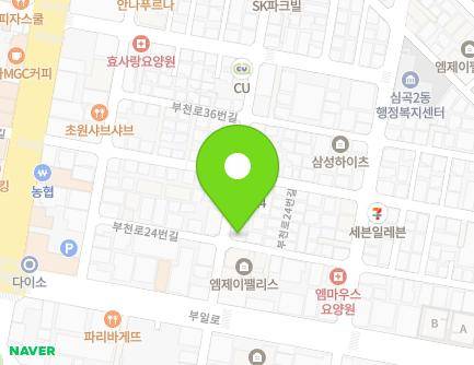 25 Bucheon-ro 24beon-gil, Wonmi-gu, Bucheon-si, Gyeonggi-do, Republic of Korea Map