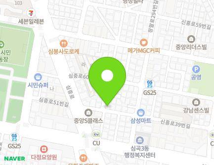 11 Simjung-ro 52beon-gil, Wonmi-gu, Bucheon-si, Gyeonggi-do, Republic of Korea Map