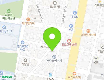 19 Jomaru-ro 366beon-gil, Wonmi-gu, Bucheon-si, Gyeonggi-do, Republic of Korea Map