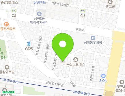 37 Sinheung-ro 25beon-gil, Wonmi-gu, Bucheon-si, Gyeonggi-do, Republic of Korea Map