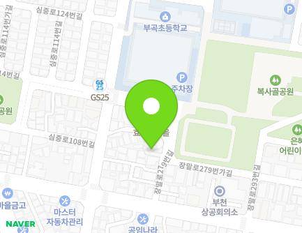 15 Jangmal-ro 279beon-gil, Wonmi-gu, Bucheon-si, Gyeonggi-do, Republic of Korea Map