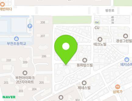 22-10 Yakdae-ro 19beon-gil, Wonmi-gu, Bucheon-si, Gyeonggi-do, Republic of Korea Map