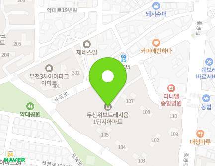 18 Sudo-ro, Wonmi-gu, Bucheon-si, Gyeonggi-do, Republic of Korea Map