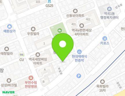 16-20 Buil-ro 763beon-gil, Wonmi-gu, Bucheon-si, Gyeonggi-do, Republic of Korea Map
