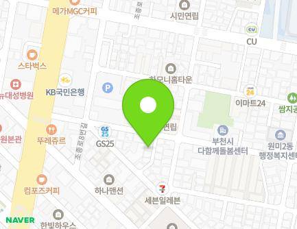 34 Bucheon-ro 90beon-gil, Wonmi-gu, Bucheon-si, Gyeonggi-do, Republic of Korea Map