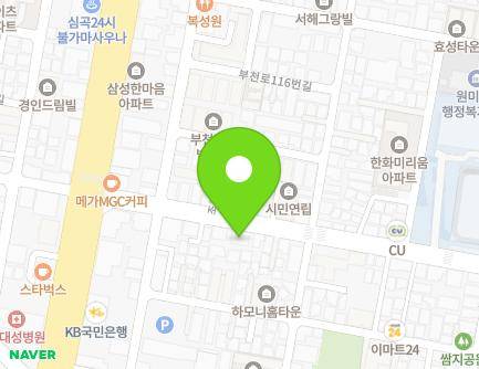 14-1 Jojong-ro, Wonmi-gu, Bucheon-si, Gyeonggi-do, Republic of Korea Map