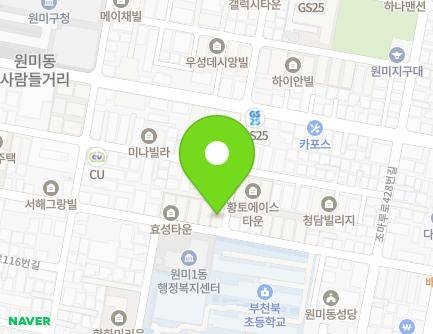 67 Bucheon-ro 122beon-gil, Wonmi-gu, Bucheon-si, Gyeonggi-do, Republic of Korea Map