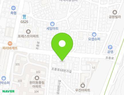 11-5 Jojong-ro 68beonga-gil, Wonmi-gu, Bucheon-si, Gyeonggi-do, Republic of Korea Map