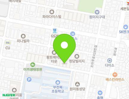 30 Wonmi-ro 131beon-gil, Wonmi-gu, Bucheon-si, Gyeonggi-do, Republic of Korea Map