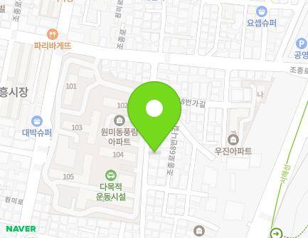 25 Jojong-ro 68beon-gil, Wonmi-gu, Bucheon-si, Gyeonggi-do, Republic of Korea Map