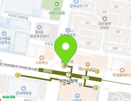 189-2 Gilju-ro, Wonmi-gu, Bucheon-si, Gyeonggi-do, Republic of Korea Map