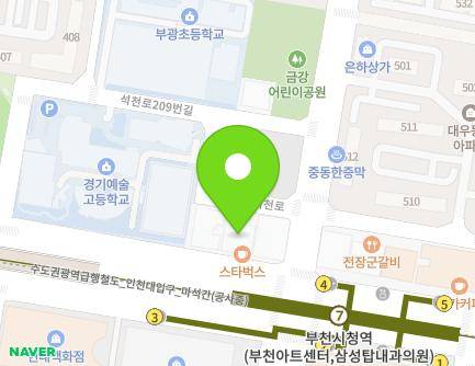 181 Gilju-ro, Wonmi-gu, Bucheon-si, Gyeonggi-do, Republic of Korea Map