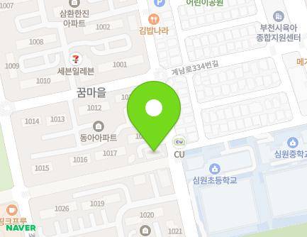 71 Oksan-ro, Wonmi-gu, Bucheon-si, Gyeonggi-do, Republic of Korea Map