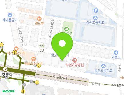 319 Gilju-ro, Wonmi-gu, Bucheon-si, Gyeonggi-do, Republic of Korea Map