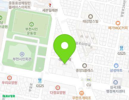 7 Simjung-ro 51beon-gil, Wonmi-gu, Bucheon-si, Gyeonggi-do, Republic of Korea Map