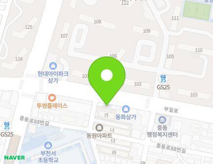 332 Buil-ro, Wonmi-gu, Bucheon-si, Gyeonggi-do, Republic of Korea Map