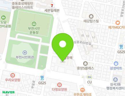 9 Simjung-ro 51beon-gil, Wonmi-gu, Bucheon-si, Gyeonggi-do, Republic of Korea Map