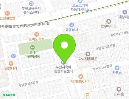 330 Gyenam-ro, Wonmi-gu, Bucheon-si, Gyeonggi-do, Republic of Korea Map