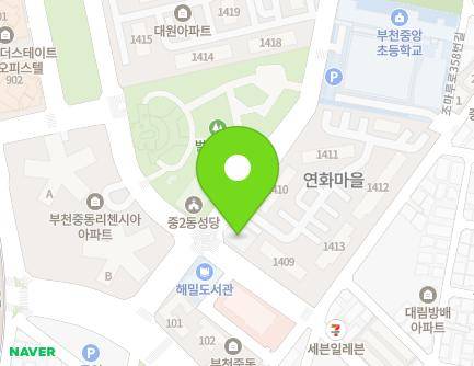 12 Oksan-ro, Wonmi-gu, Bucheon-si, Gyeonggi-do, Republic of Korea Map