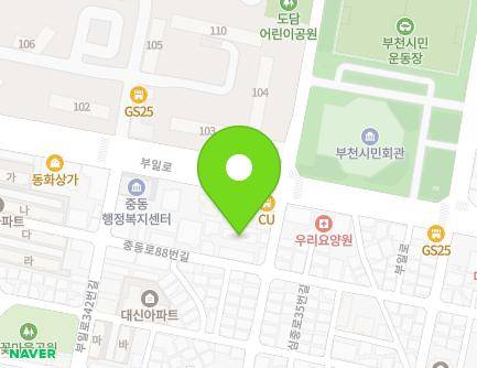 71-1 Jungdong-ro 88beon-gil, Wonmi-gu, Bucheon-si, Gyeonggi-do, Republic of Korea Map