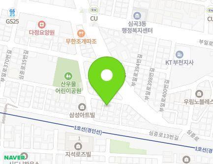 9 Simjung-ro 27beon-gil, Wonmi-gu, Bucheon-si, Gyeonggi-do, Republic of Korea Map