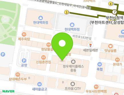 21 Seokcheon-ro 177beon-gil, Wonmi-gu, Bucheon-si, Gyeonggi-do, Republic of Korea Map